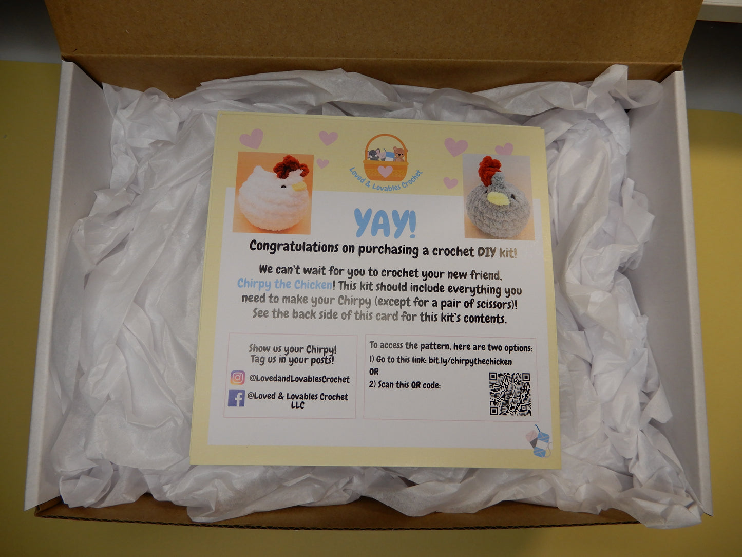 Chirpy the Chicken DIY Kit