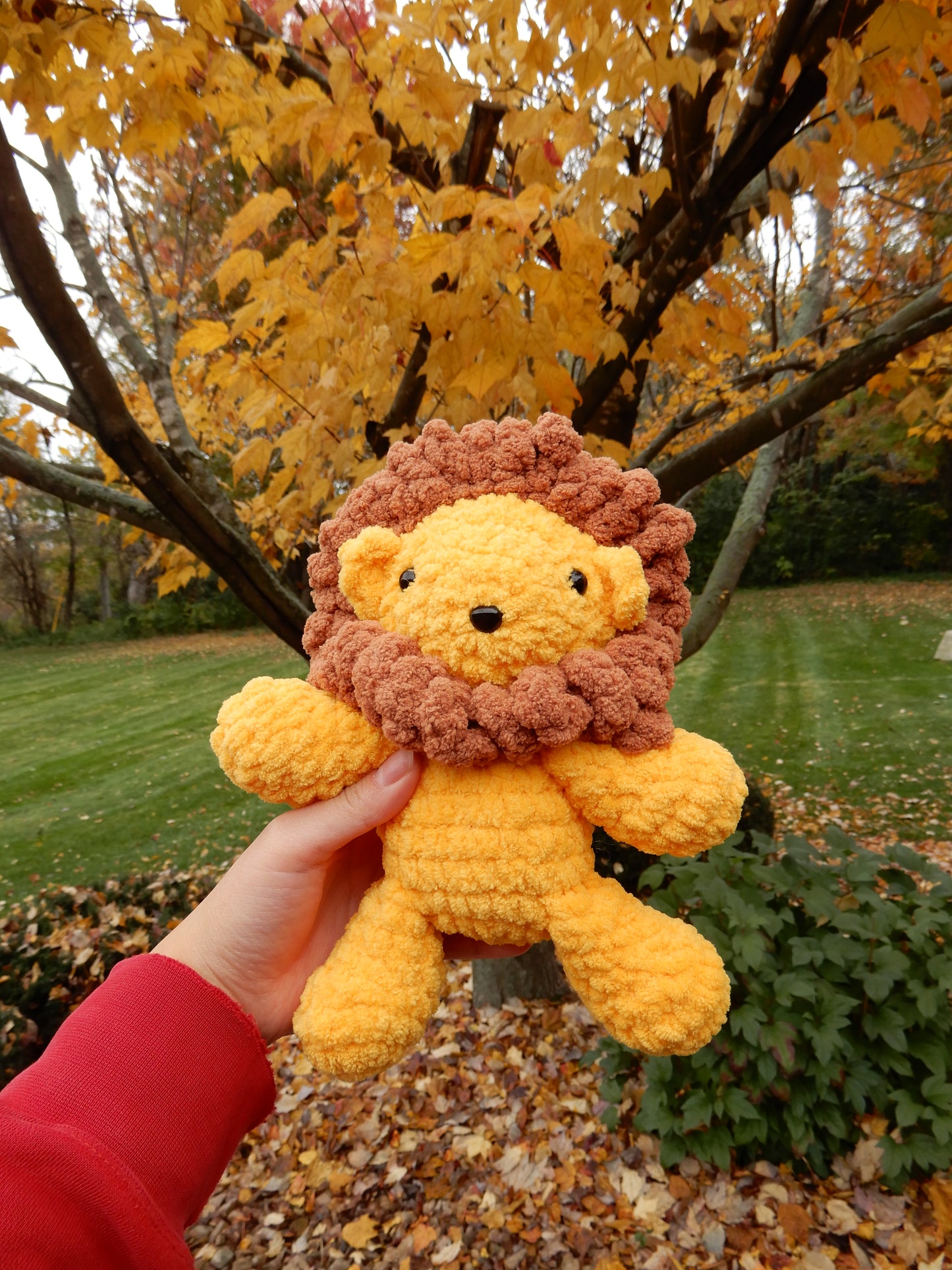 Mykon the Lion Crochet Pattern